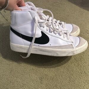 Nike high top blazers